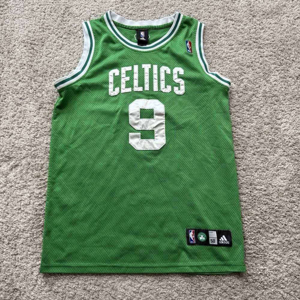 Authentic Adidas Boston Celtics Rajon Rondo Swingman Jersey SZ 50